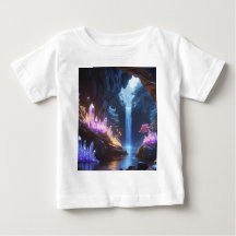 Magical Waterfall Crystal Cave