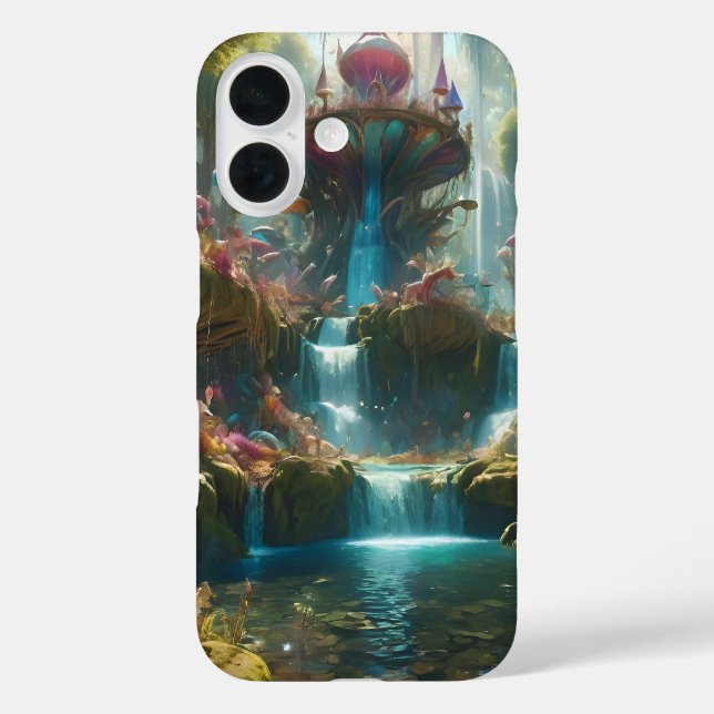 Magical Waterfall Landscape Case-Mate iPhone Case (Back)