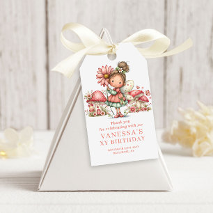 Magical Whimsy Fairy 2nd Birthday Favour Gift Tags