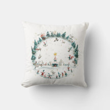 Magical Winter Wonderland Decorative Pillow