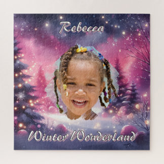 Magical Winter Wonderland Personalised Puzzle