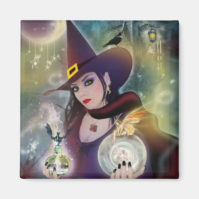 Magical Witch Magnet (Front)