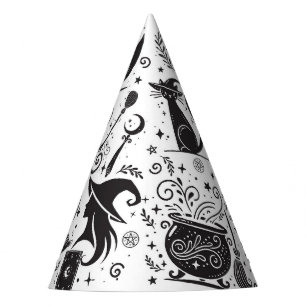 Magical Witch Whimsical Wiccan Pagan Party Hat
