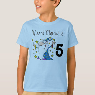 Magical Wizard Customisable Birthday T-shirt
