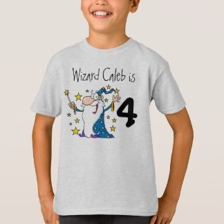 Magical Wizard Customisable Birthday T-shirt