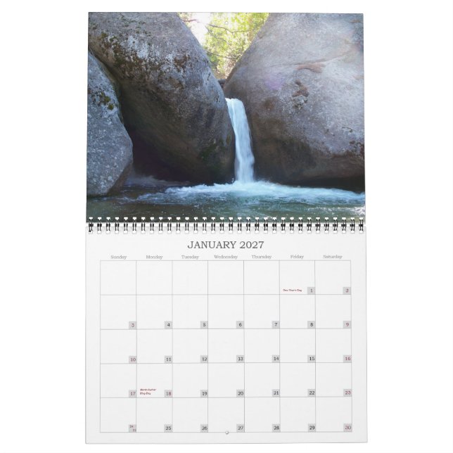 Magical World Calendar (Jan 2027)