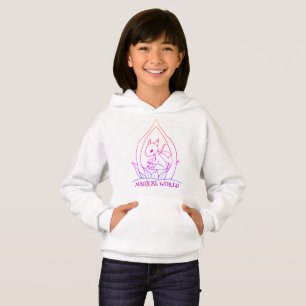 Magical World Kids Hoodie – Cute Fantasy Animal De