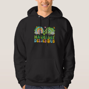 Magically Delicious Hippie St Patrick s Day Skelet Hoodie