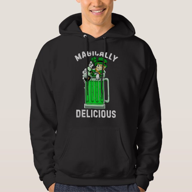 Magically Delicious Shirt St Patricks Day Drinking (Front)