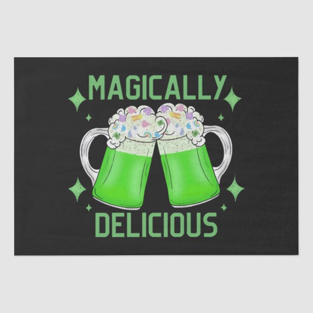 Magically delicious tissue paper (Front)
