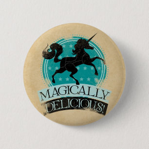 Magically Delicious (Unicorn Meat) Vintage 6 Cm Round Badge