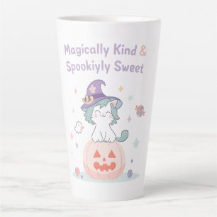 Magically Kind & Spookily Sweet – Cute Pastel Hall Latte Mug