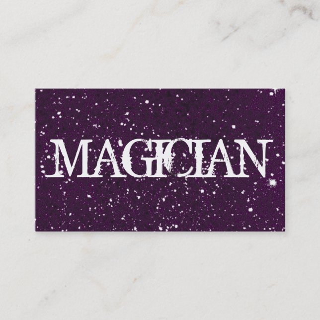 Magician Card (Front)