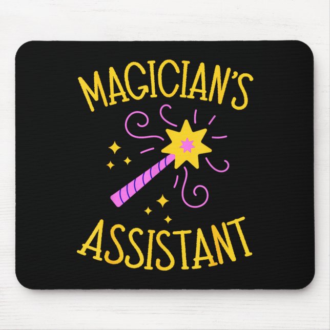 Magician Istant Costume Kids Men Women Birthday Ch Mouse Pad (Front)