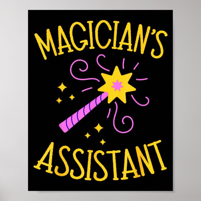 Magician Istant Costume Kids Men Women Birthday Ch Poster (Front)