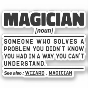 Magician Noun Definition Magic Lover Specialist