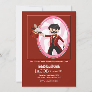 Magician Party Invitation