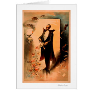 Magician Pulling Roses out of Hat Poster