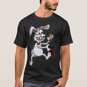 Magician Rabbit hat magic trick T-Shirt