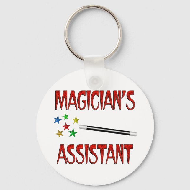 Magicians Assistant Key Ring (Front)