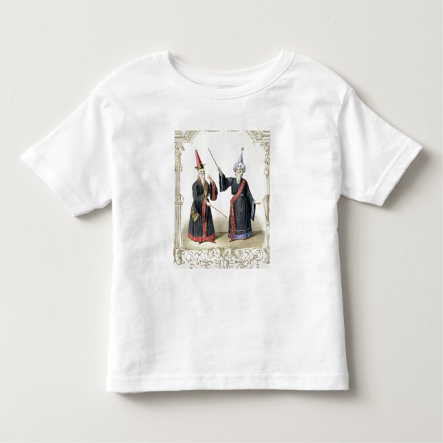 Magicians at the Carnival in Berlin, 1836 (colour Toddler T-Shirt (Front)