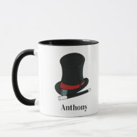 Magicians Hat and Magic Wand Personalised