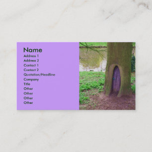 Magick Door business card