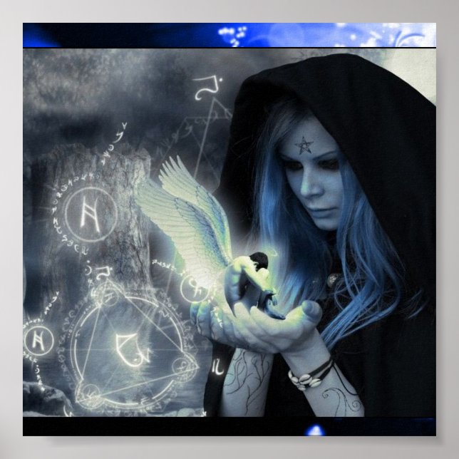 Magick In Her Hands Poster (Front)