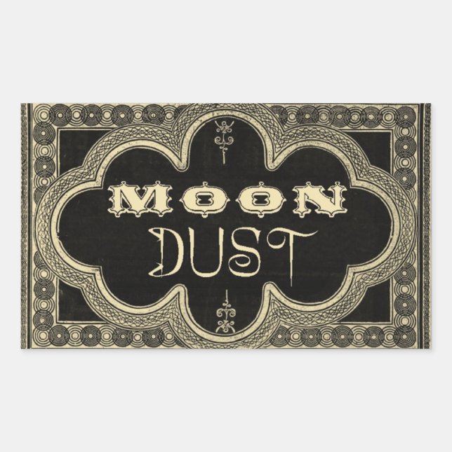 Magick - Moon Dust Rectangular Sticker (Front)