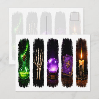 Magick Potion, Celestial Witchy decor Postcard