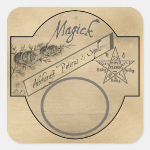 MAGICK POTIONS LABEL