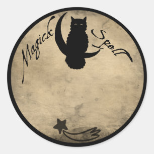 MAGICK SPELL LABEL