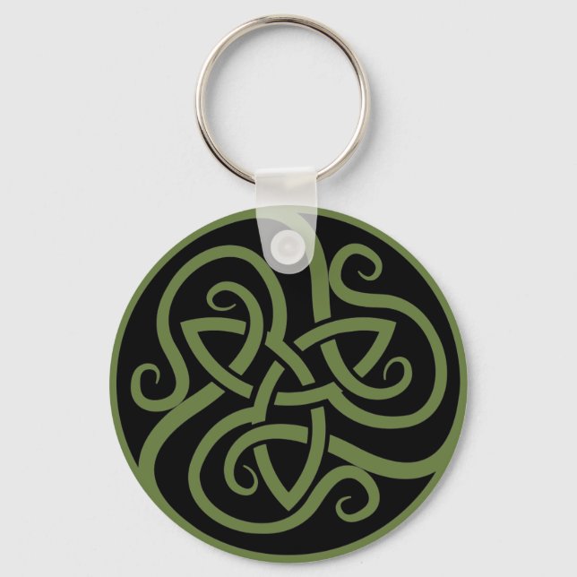 Magick - Triquetra Key Ring (Front)