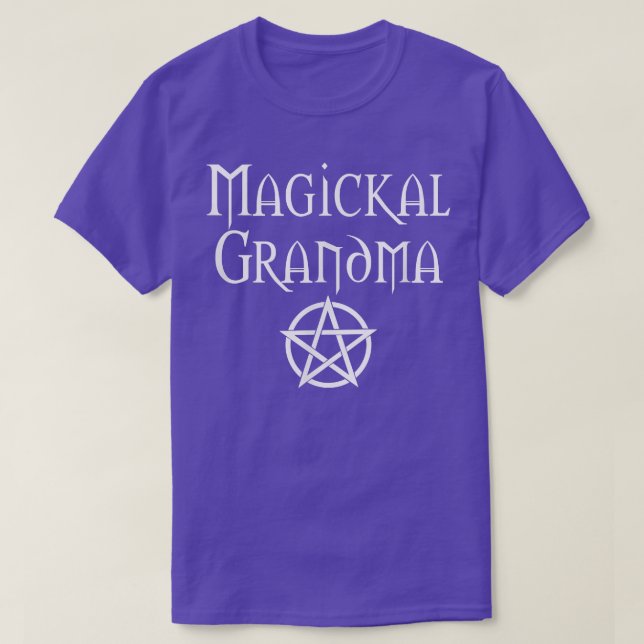 Magickal Grandma Cheeky Witch Wiccan Pagan Mother' T-Shirt (Design Front)