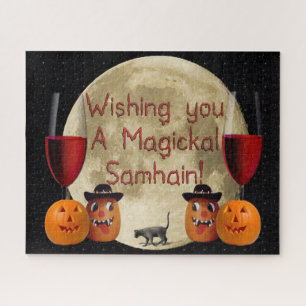 Magickal Samhain Jigsaw Puzzle