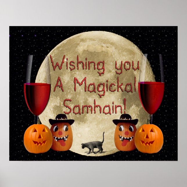 Magickal Samhain Poster (Front)