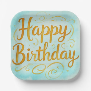 MagickalBirthdays Paper Plate