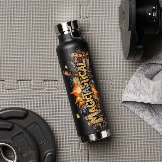 Magictastical Water Bottle (Gym (Rotated))