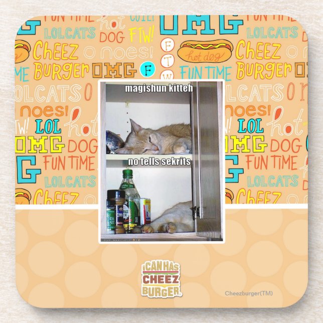 Magishun Kitteh Coaster (Front)