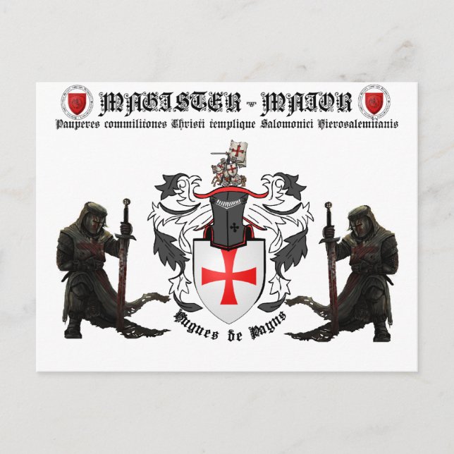 Magister Maior 01 Postcard (Front)