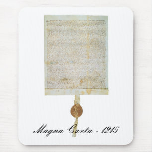 Magna Carta Libertatum - 1215 Mouse Pad