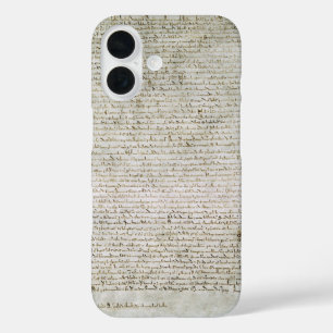 Magna Carta the Charter of Liberties 1215 iPhone 16 Case