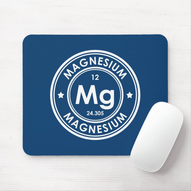 Magnesium Element Blue Mouse Pad (With Mouse)