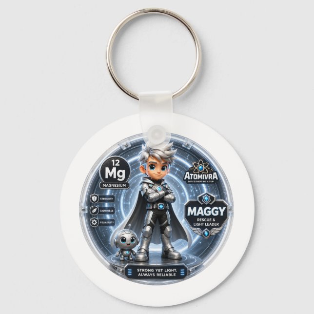  Magnesium thermal tumblers Key Ring (Front)