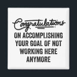 Magnet<br><div class="desc">Coworker Goodbye Gift | Leaving Coworker | Colleague Going Away Gift | Retirement Gift | Farewell Coworker | for Boss Leaving | Co-worker</div>