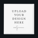 Magnet 2" Square<br><div class="desc">Customise your design in Templett. After you are done editing, download your file in a JPG format (don't forget to turn on the bleed option). Upload your design here by clicking on the blue "Personalise" button.</div>