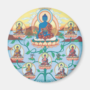 MAGNET 8 Medicine Buddhas