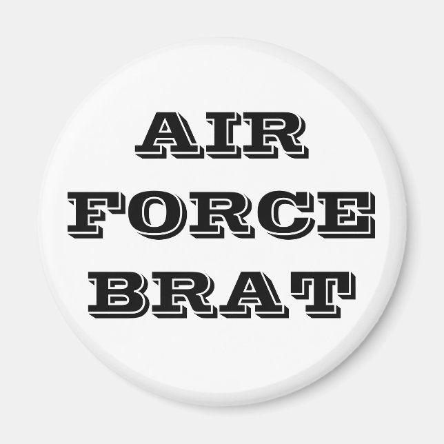 Magnet Air Force Brat (Front)