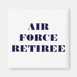 Magnet Air Force Retiree