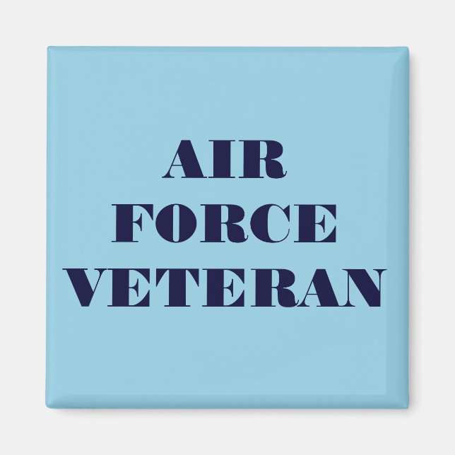 Magnet Air Force Veteran (Front)